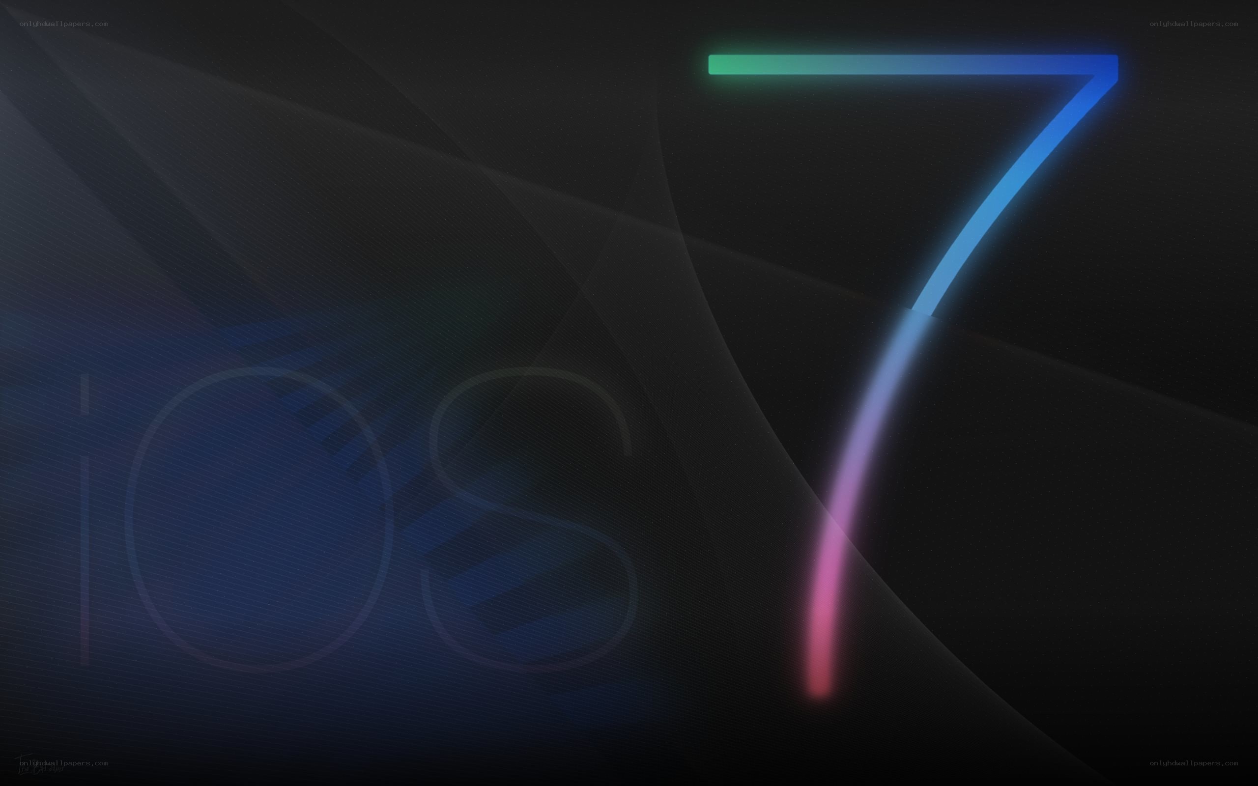 iOS 7 promotional artwork