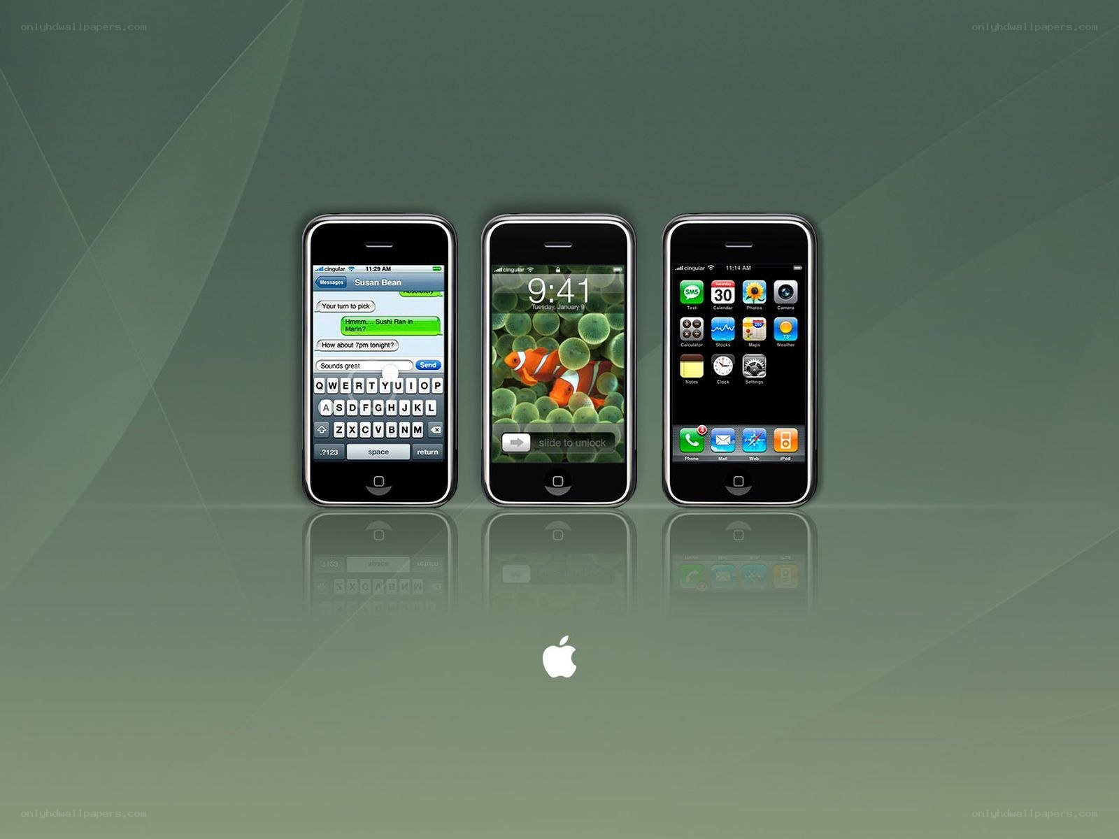 iPhone 3G display examples