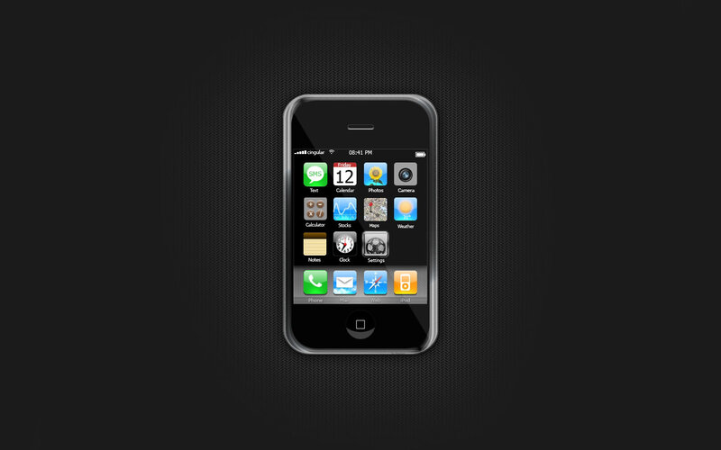 iPhone 3G home screen