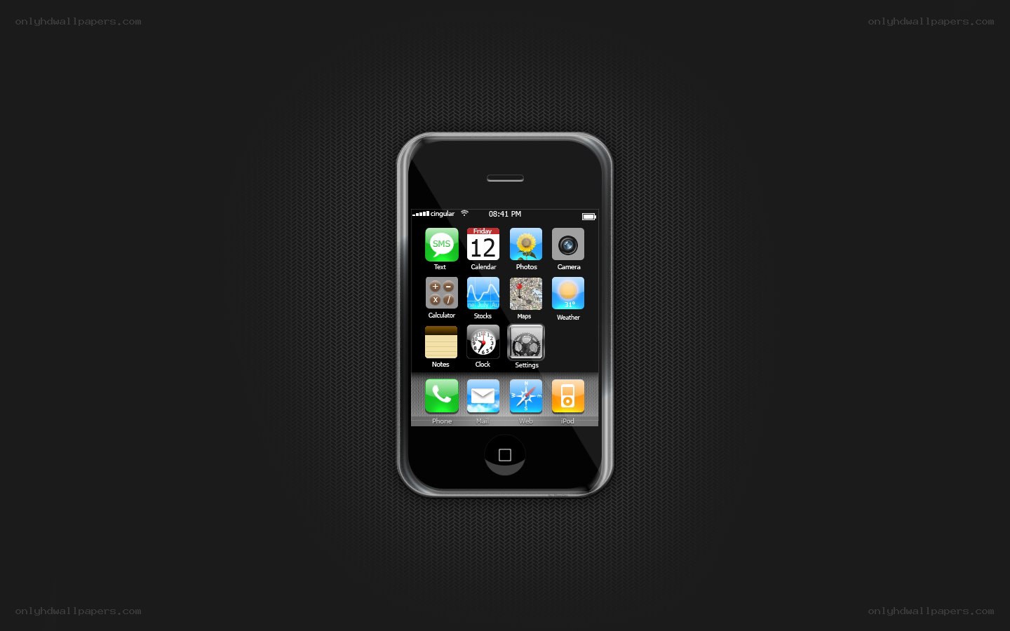 iPhone 3G home screen