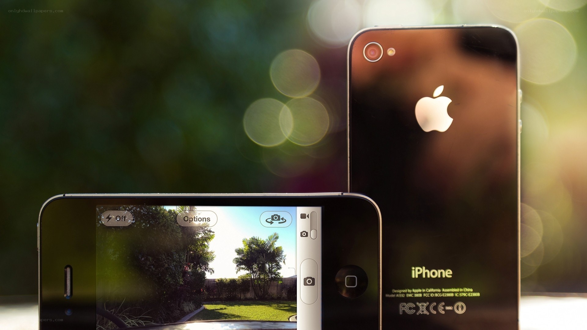 iPhone 4 camera view