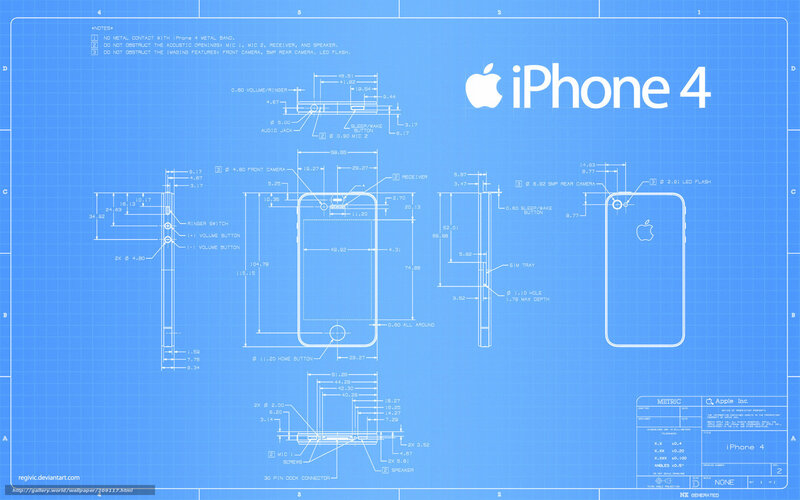 iPhone 4 technical blueprint