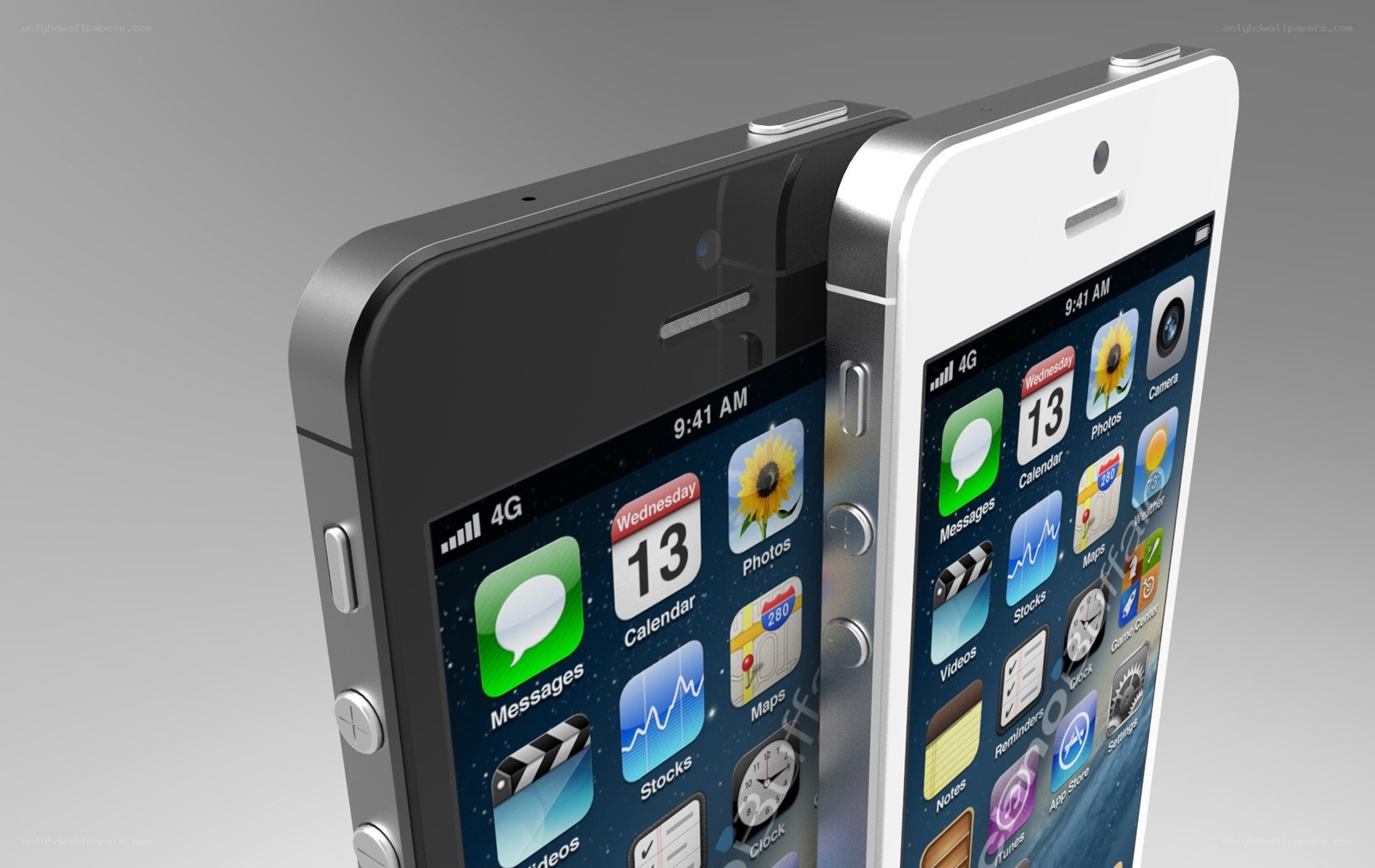 iPhone 4S render comparison
