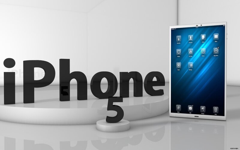 iPhone 5 and tablet display