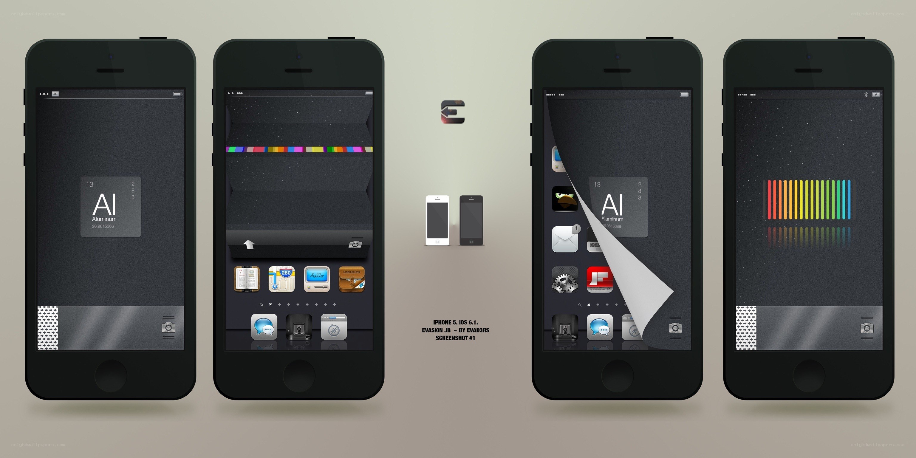 iPhone 5 iOS 6.1 theme