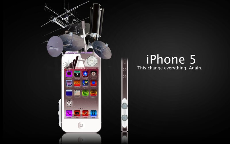 iPhone 5 promotional artwork