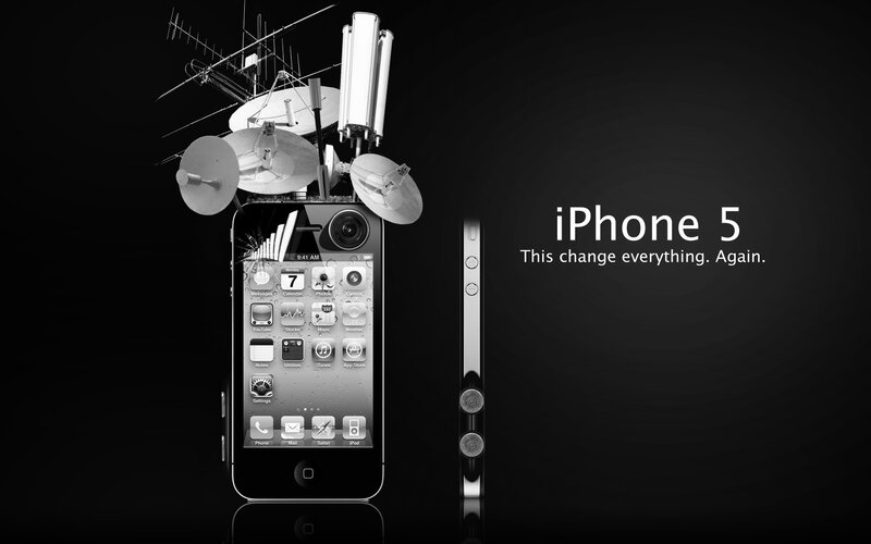 iPhone 5 promotional image