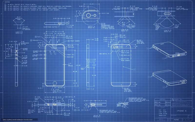 iPhone 5 technical blueprint