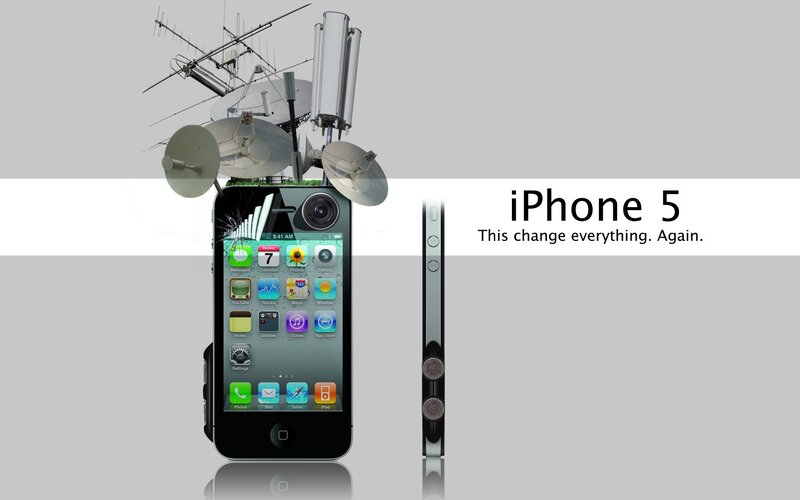 IPhone 5 with Antennas