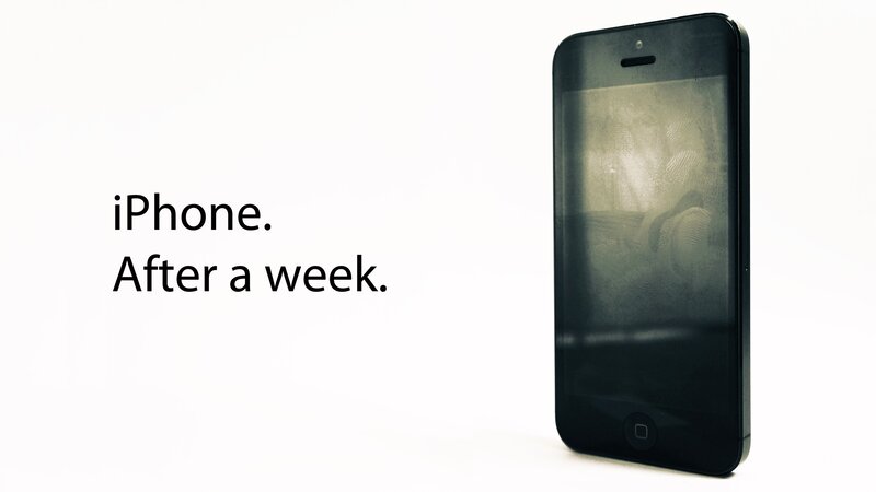 iPhone after a week