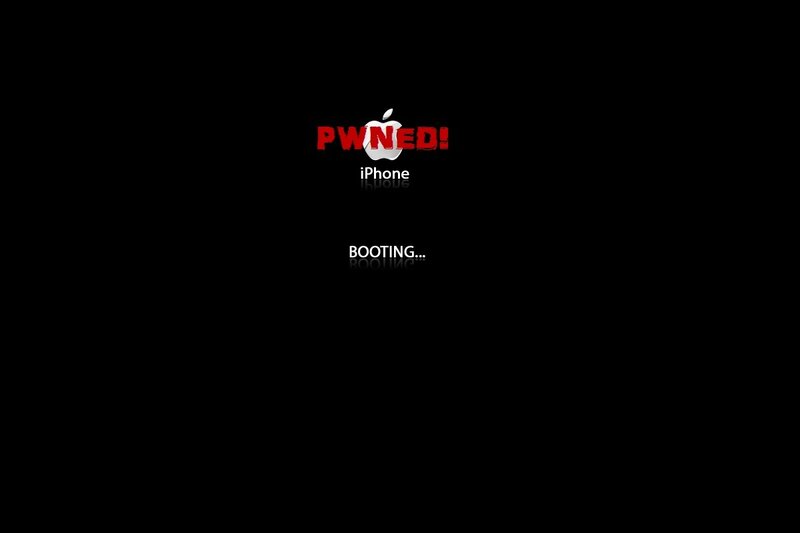 iPhone booting screen
