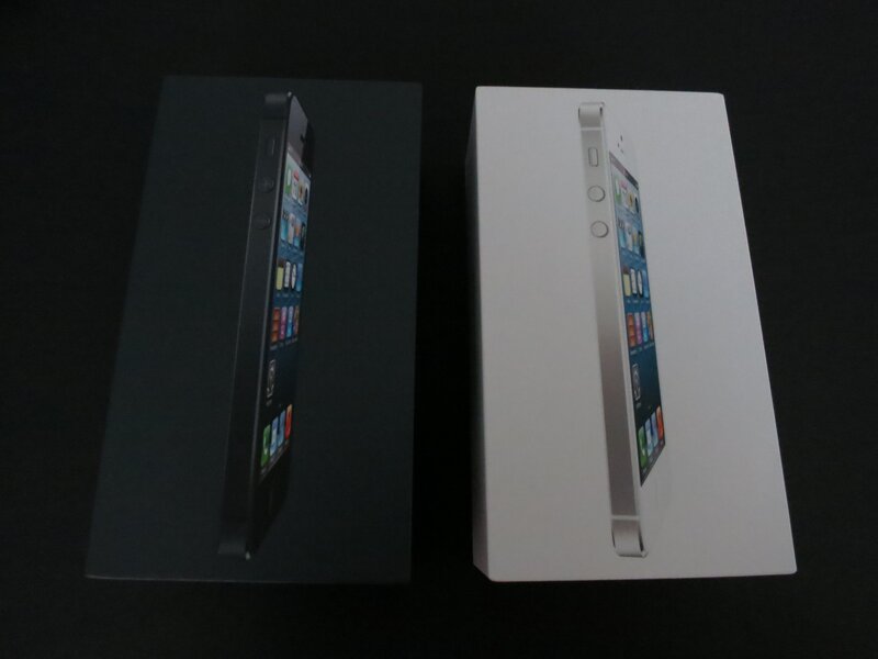 IPhone Boxes Side by Side