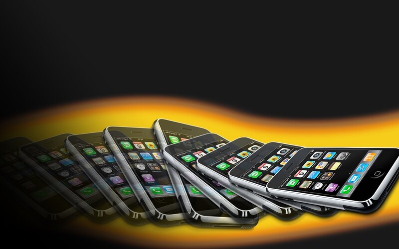 iPhone evolution display