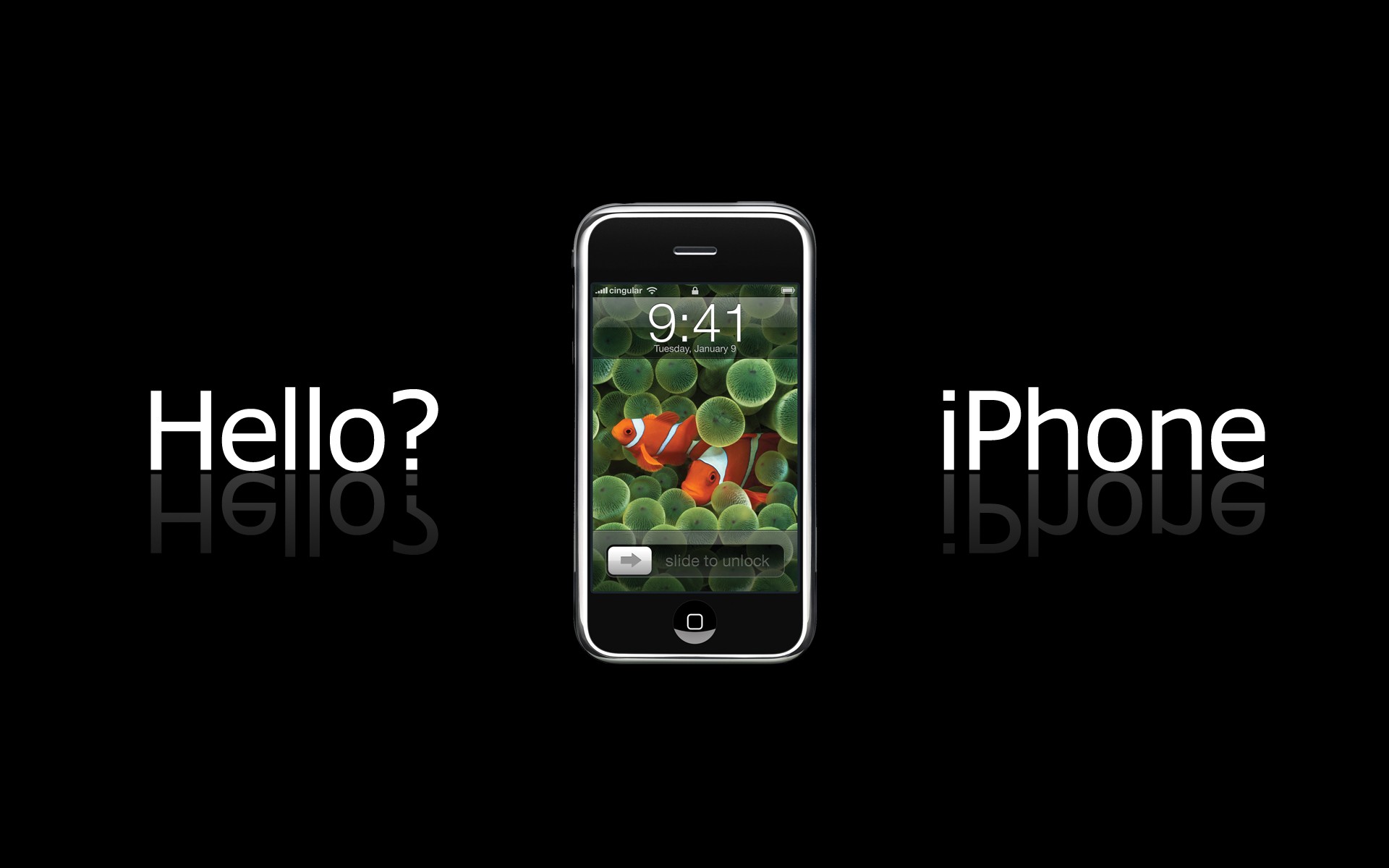 iPhone launch screen