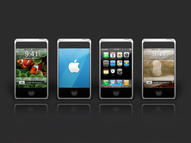 iPhone mockup collection