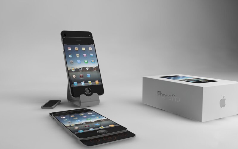 IPhone Pro Concept Devices — White