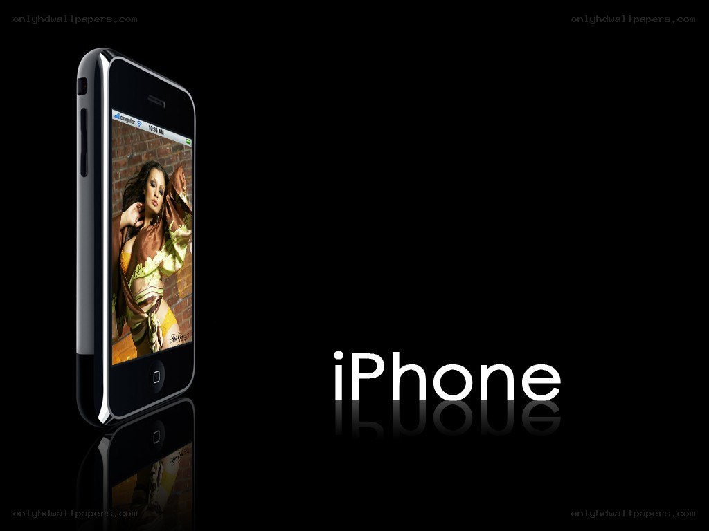 iPhone product advertisement