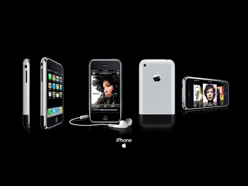 IPhone Product Display — Black, Minimalist