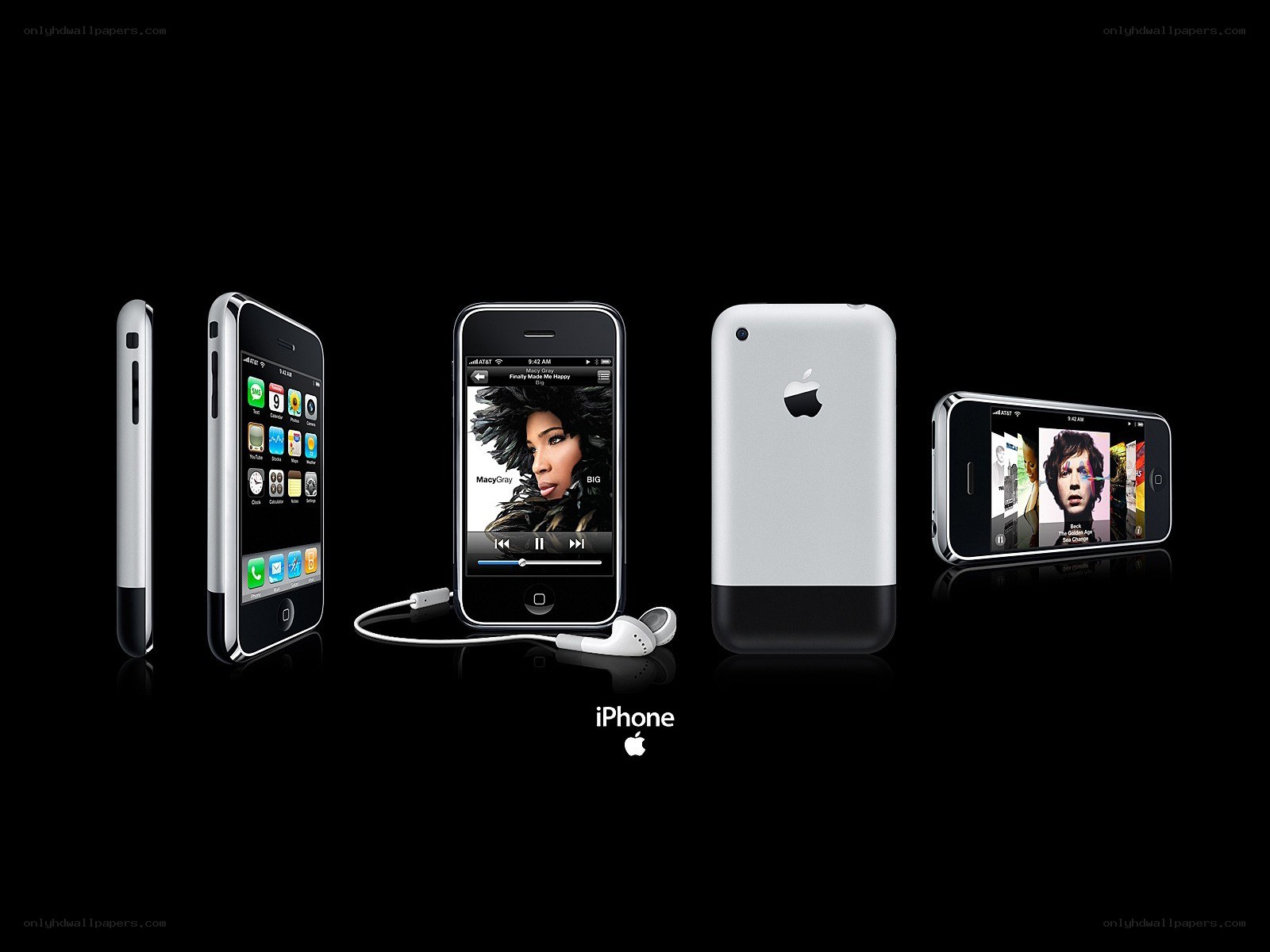iPhone product display