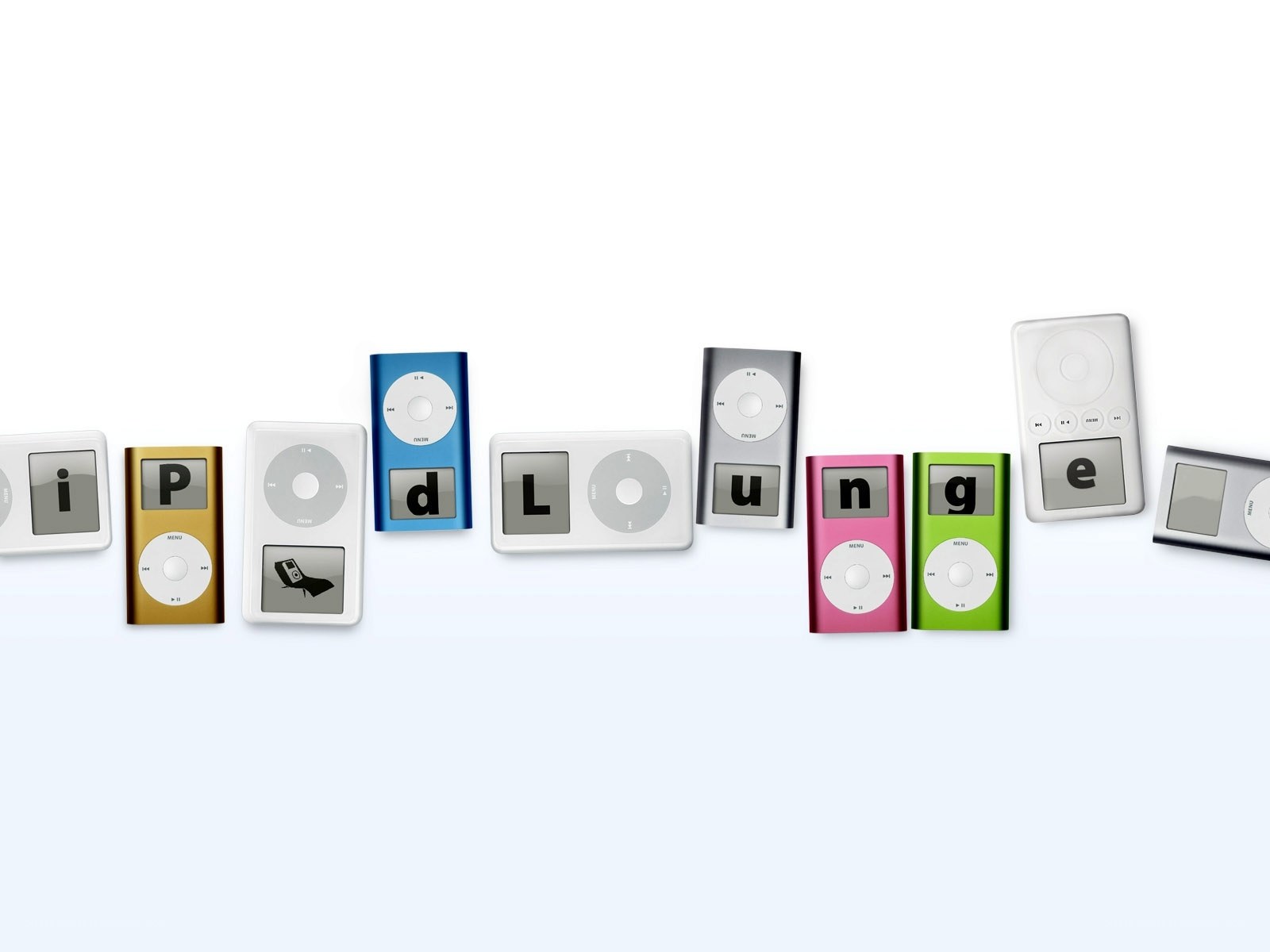 iPod lineup display