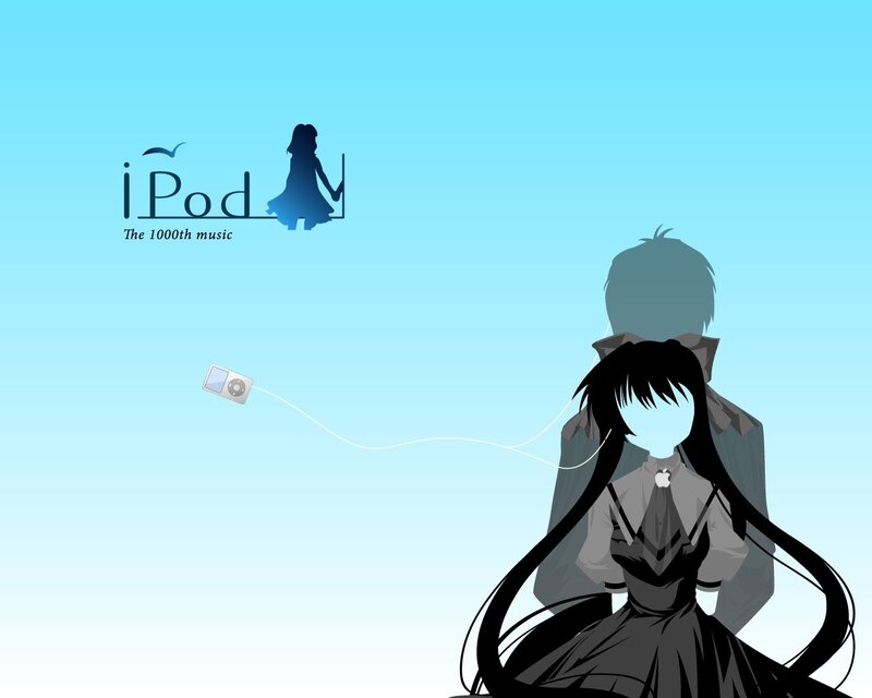 iPod music art illustration