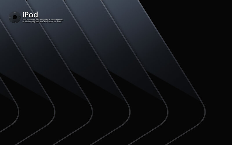 iPod promotional graphic