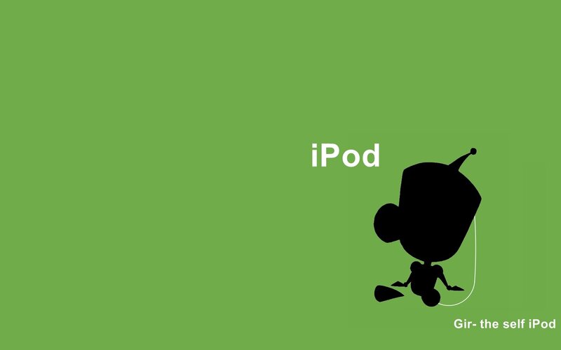 iPod robot character