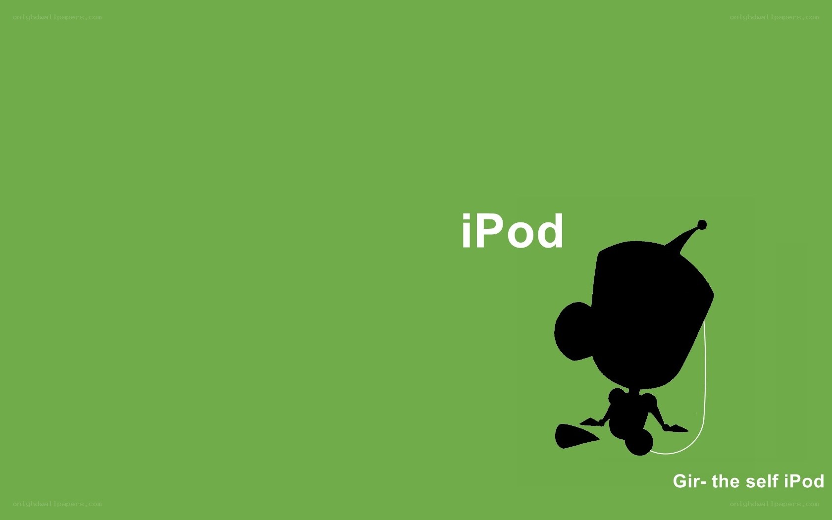 iPod robot character