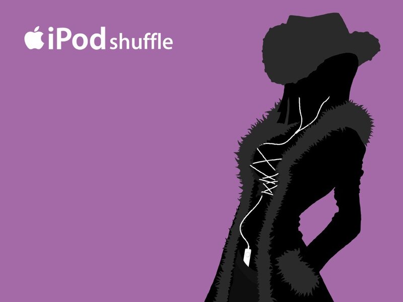 iPod shuffle advertisement