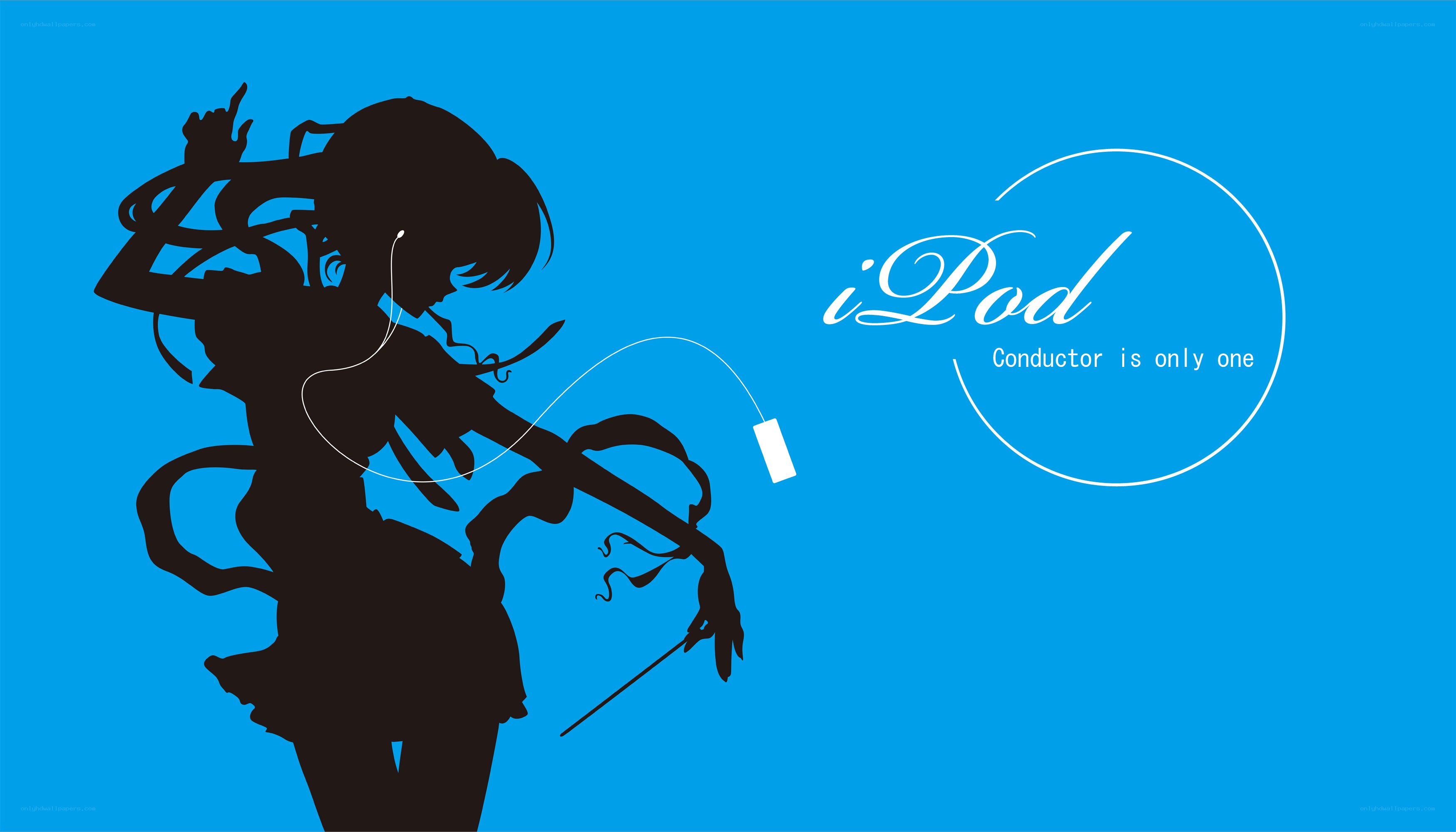 iPod silhouette artwork