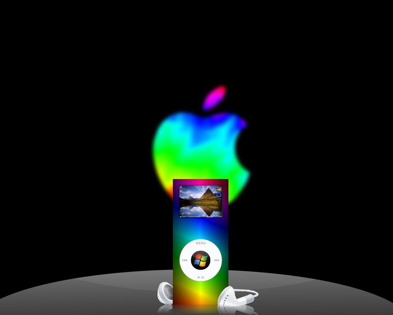 IPod with Earbuds