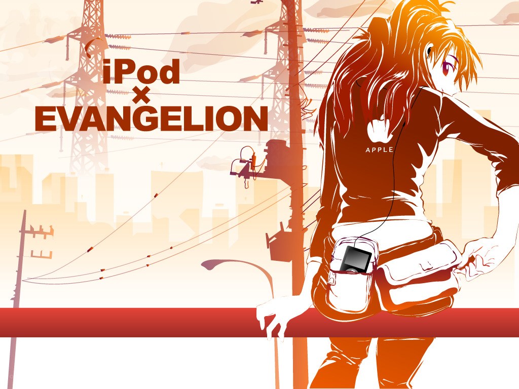 iPod x Evangelion artwork