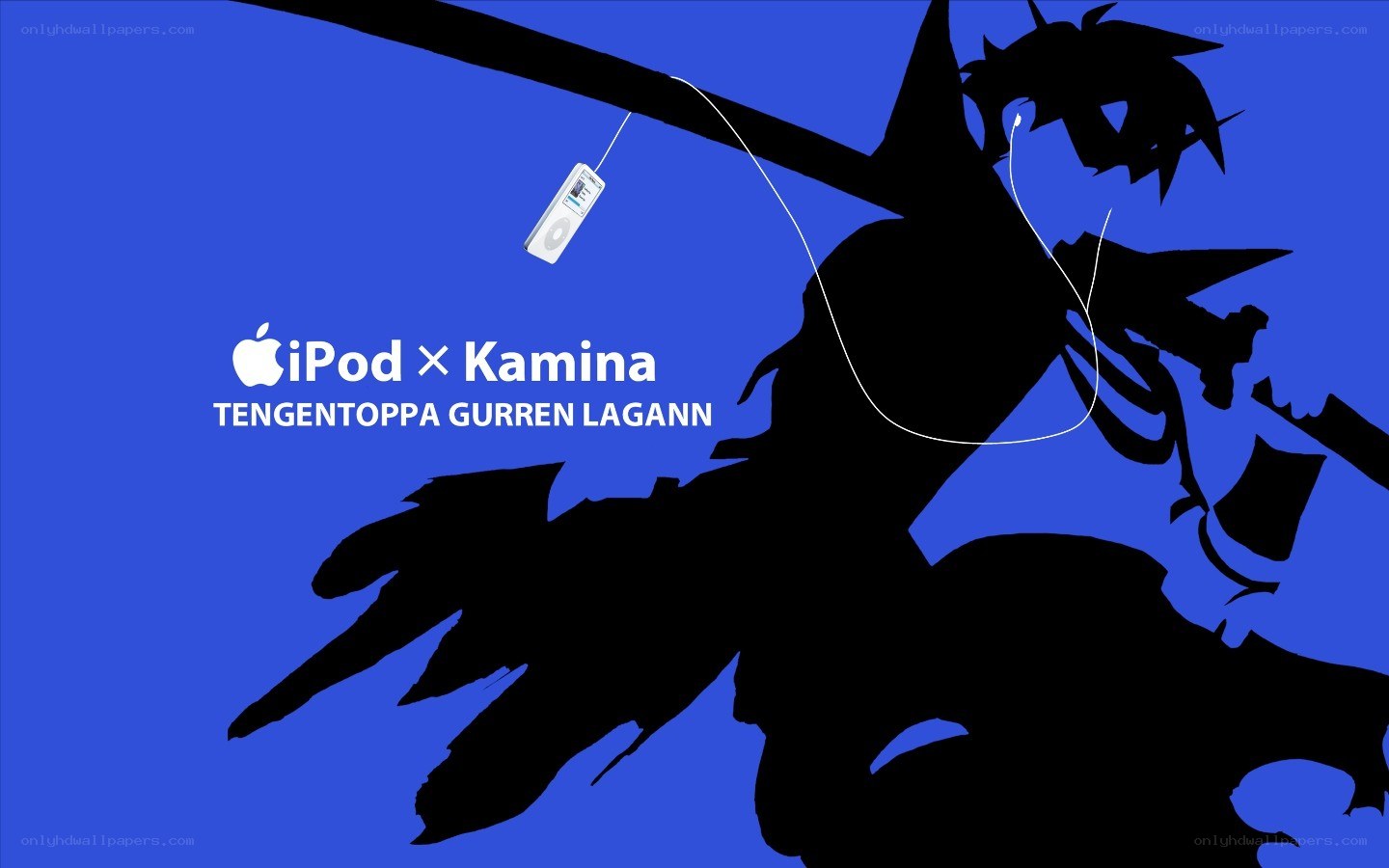 iPod x Kamina promo art