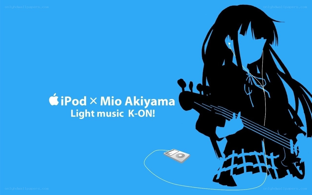 iPod x Mio Akiyama ad