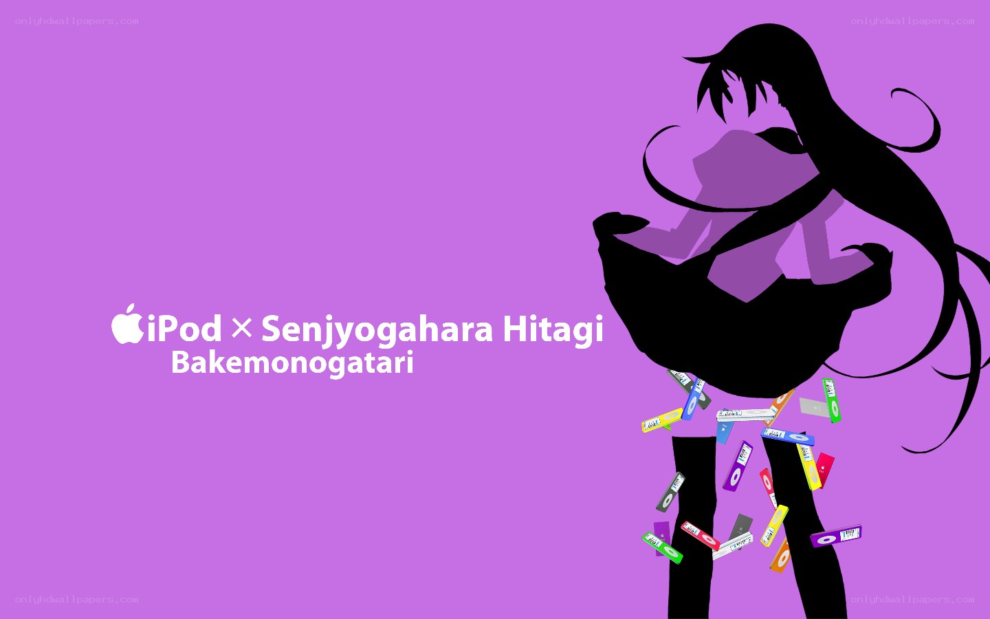 iPod x Senjougahara Hitagi