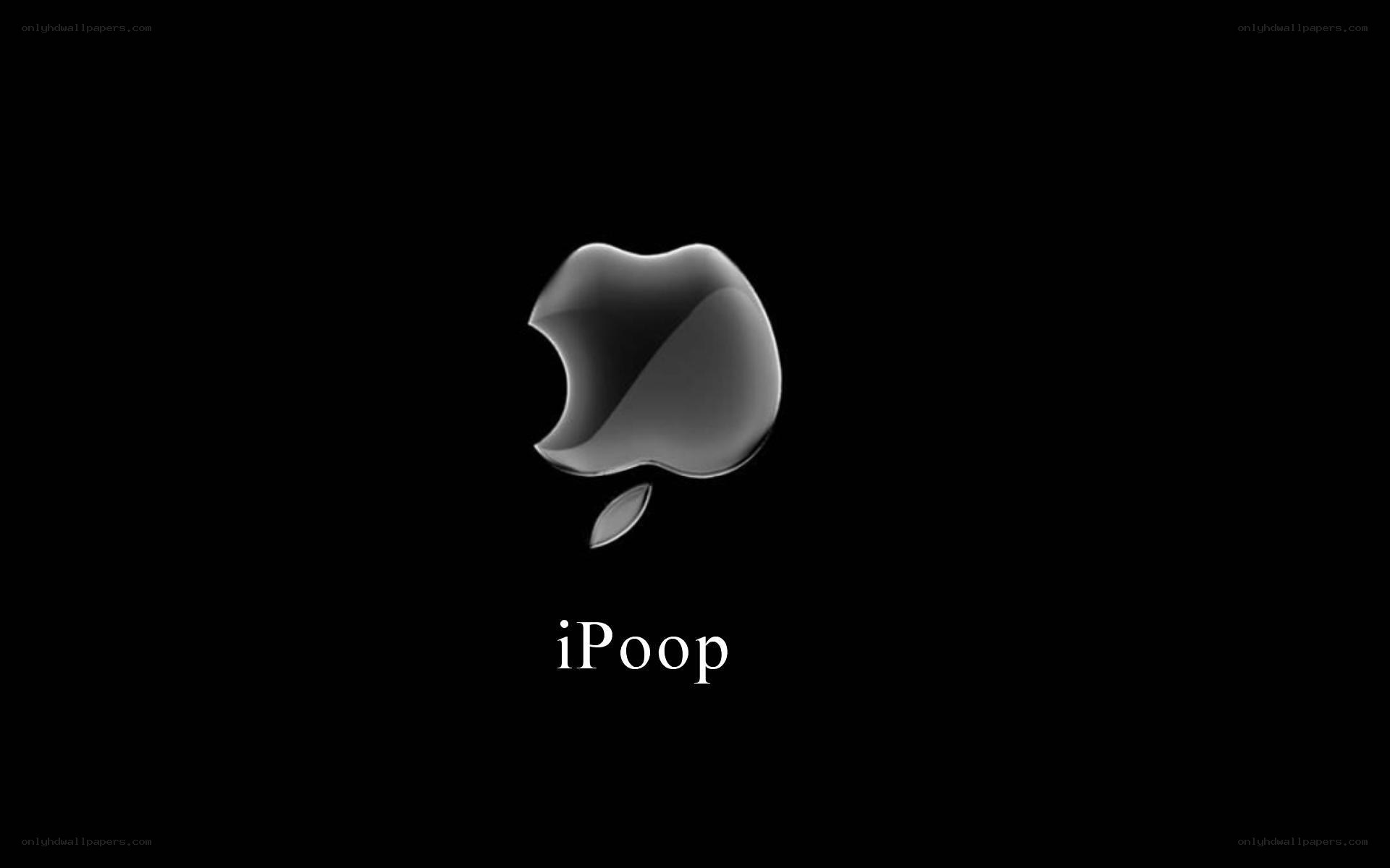 iPoop logo parody