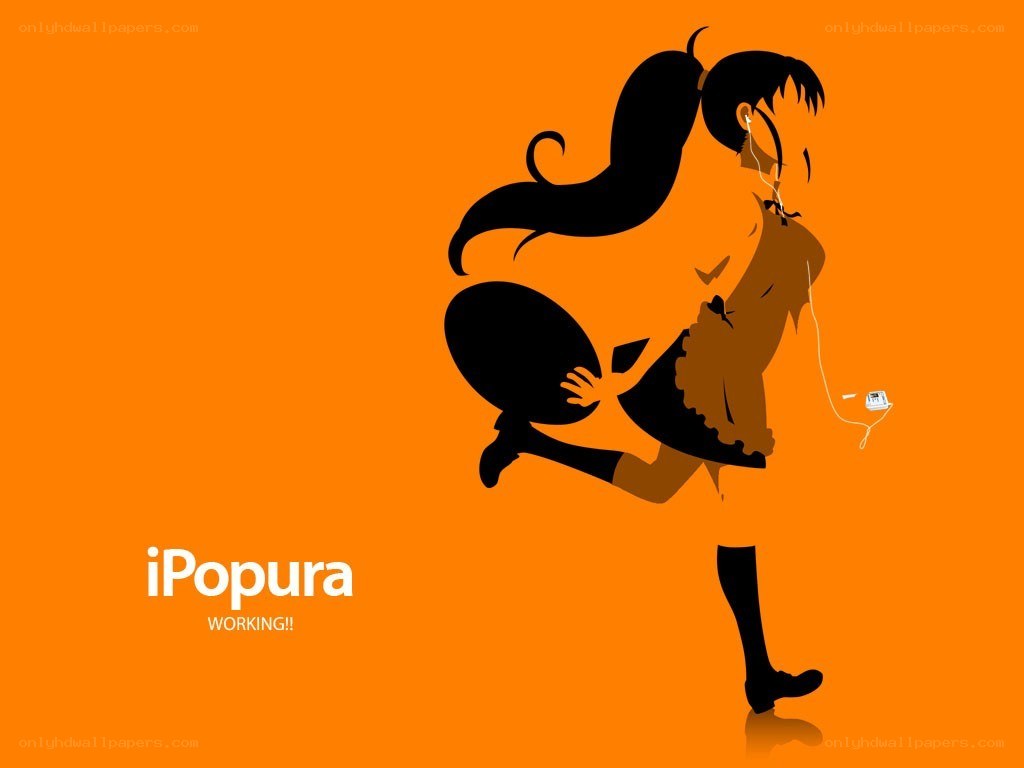 iPopura character illustration