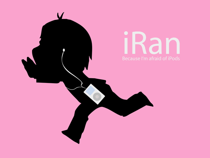 iRan running from iPods