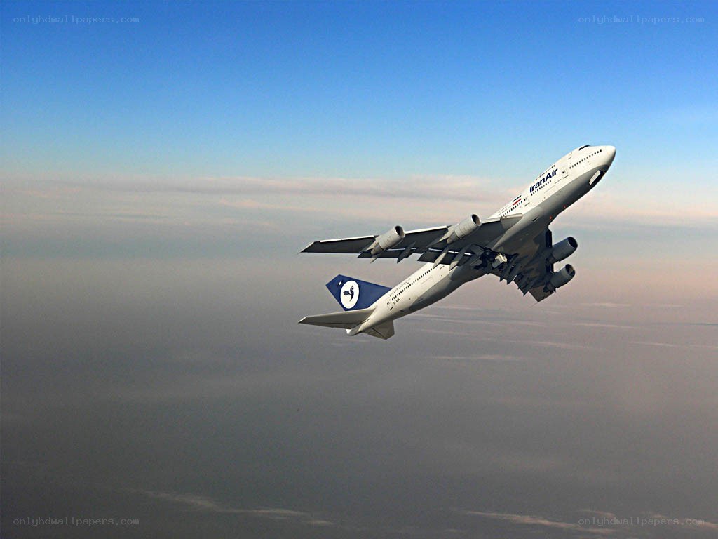 IranAir Boeing 747 in flight