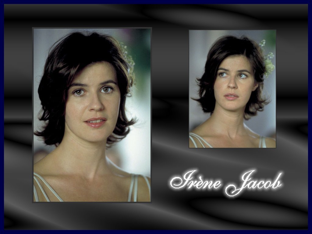Irene Jacob portrait collage
