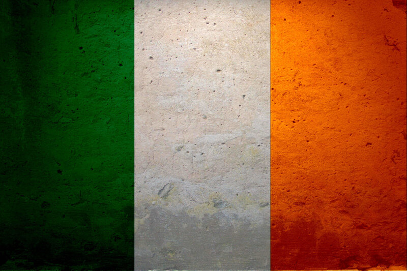Irish Flag on Wall