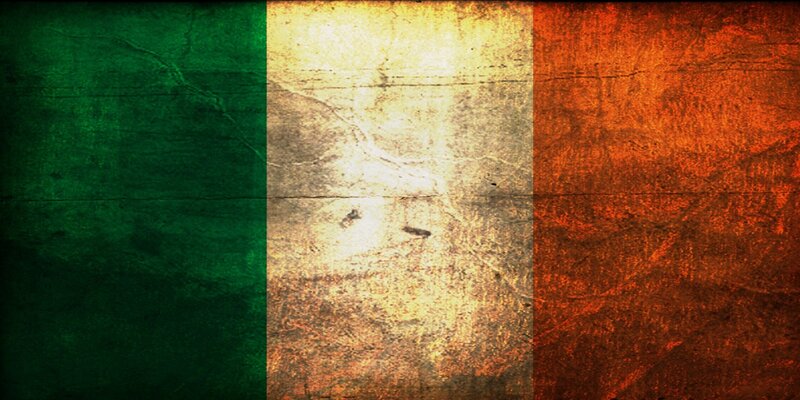 Irish Flag with Texture