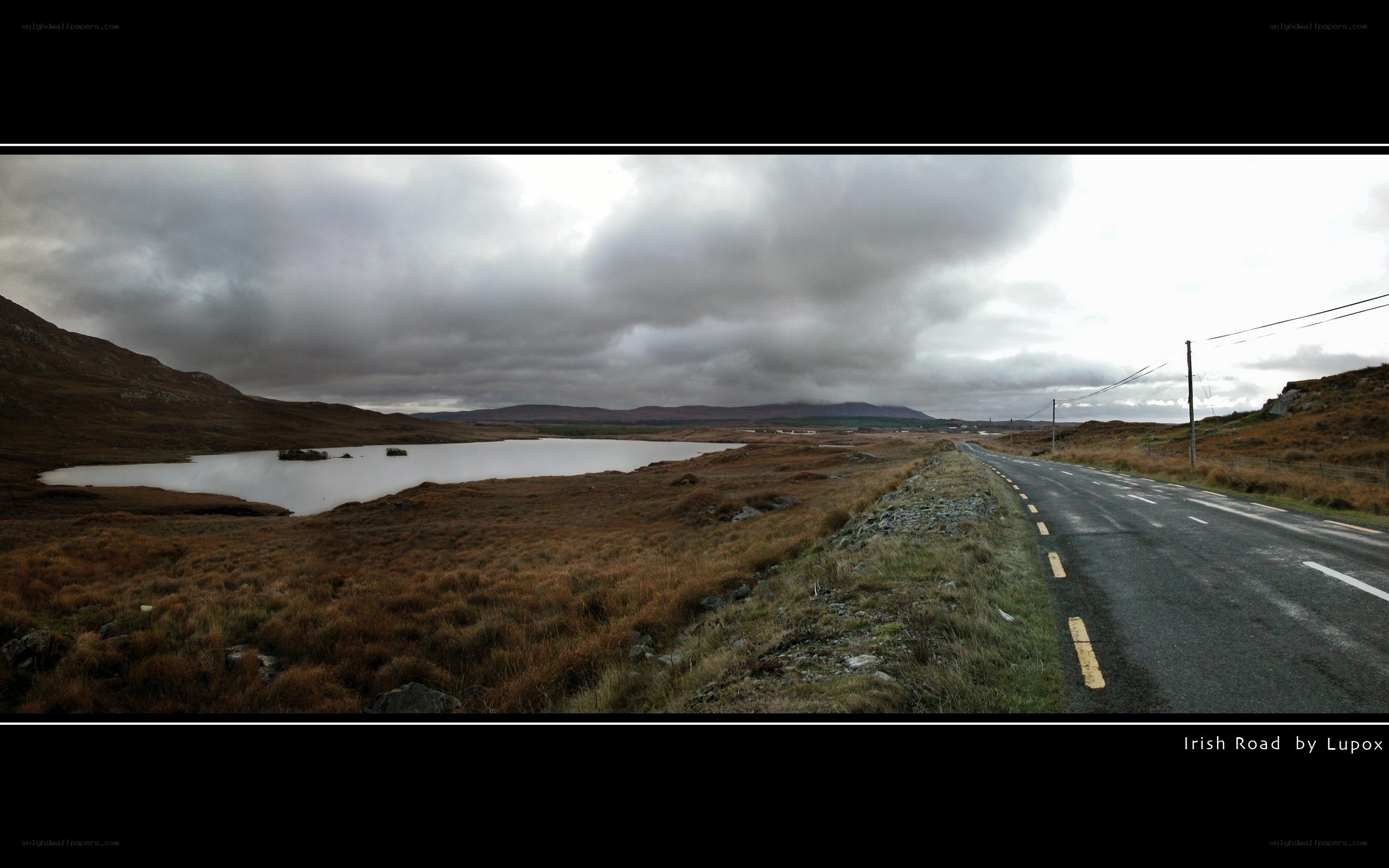 Irish Road Panorama