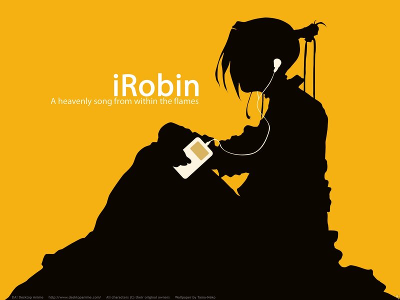 iRobin music player art
