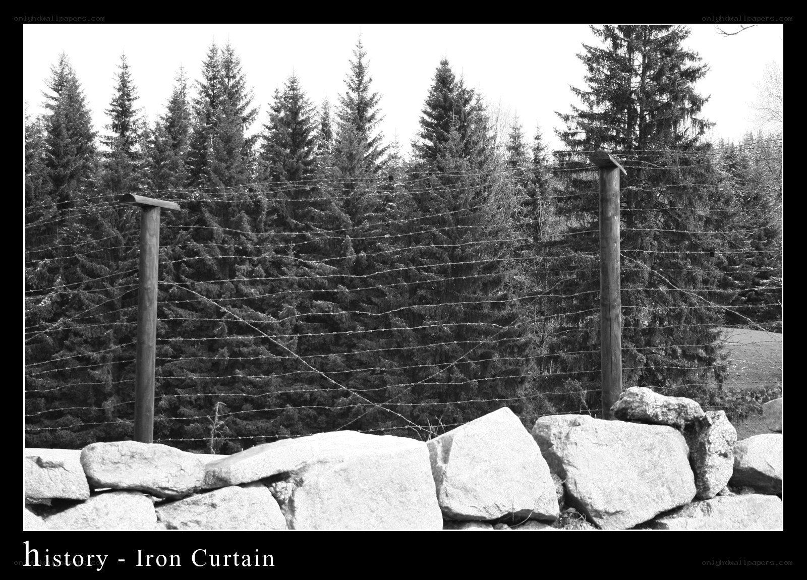 Iron Curtain barrier