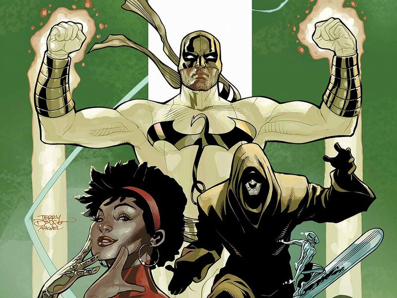 Iron Fist and allies in action