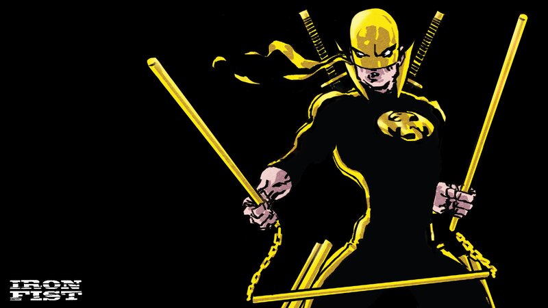 Iron Fist Character — Black