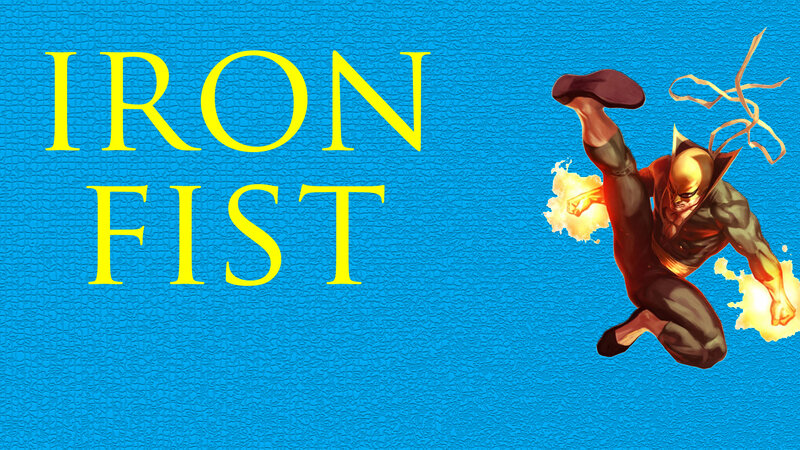 Iron Fist Character — Blue