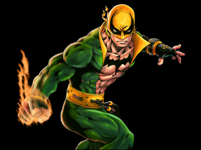 Iron Fist Character — Green