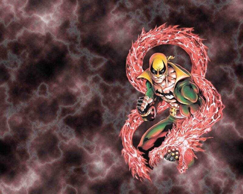Iron Fist Character — Red